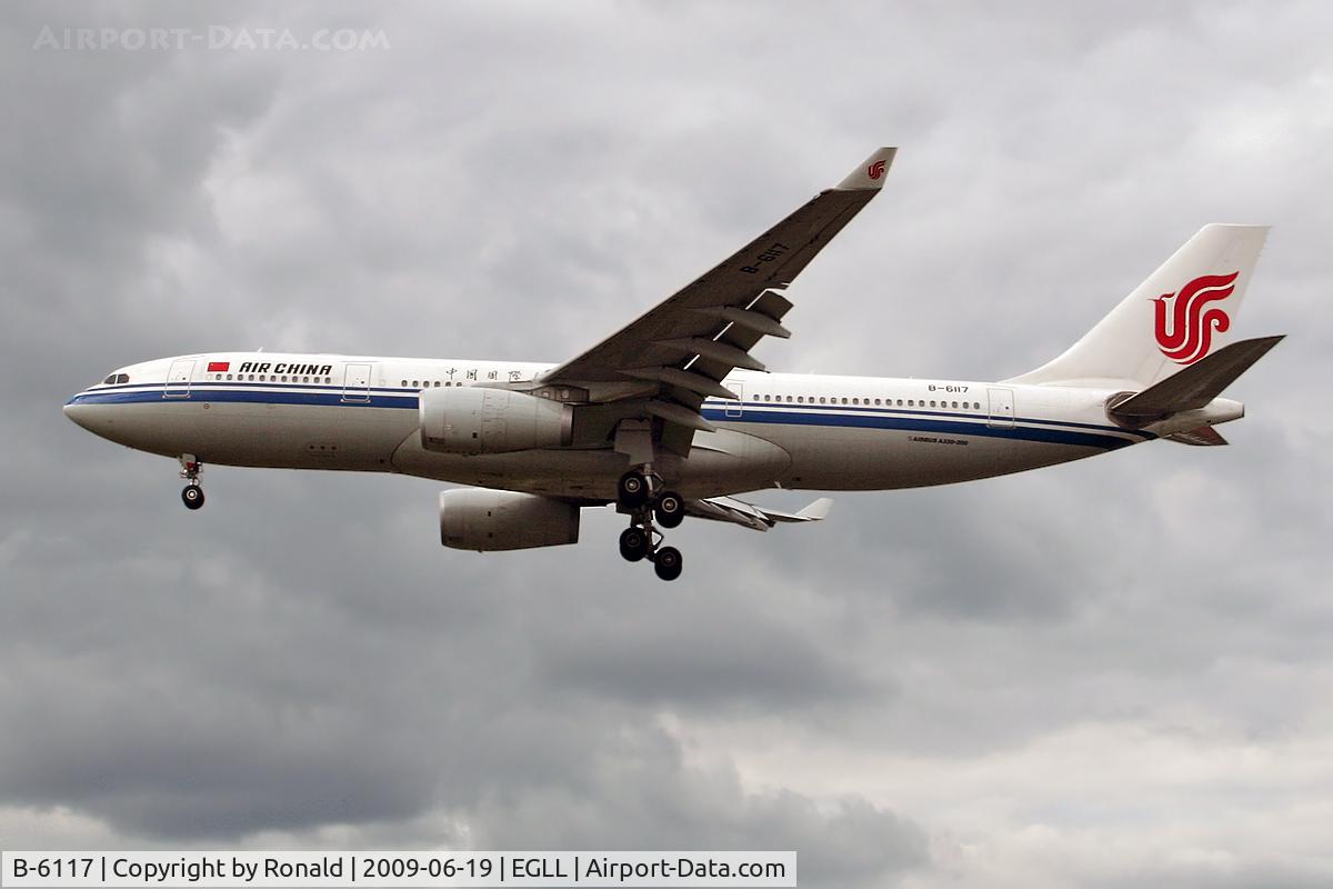 B-6117, 2008 Airbus A330-243 C/N 0903, at lhr