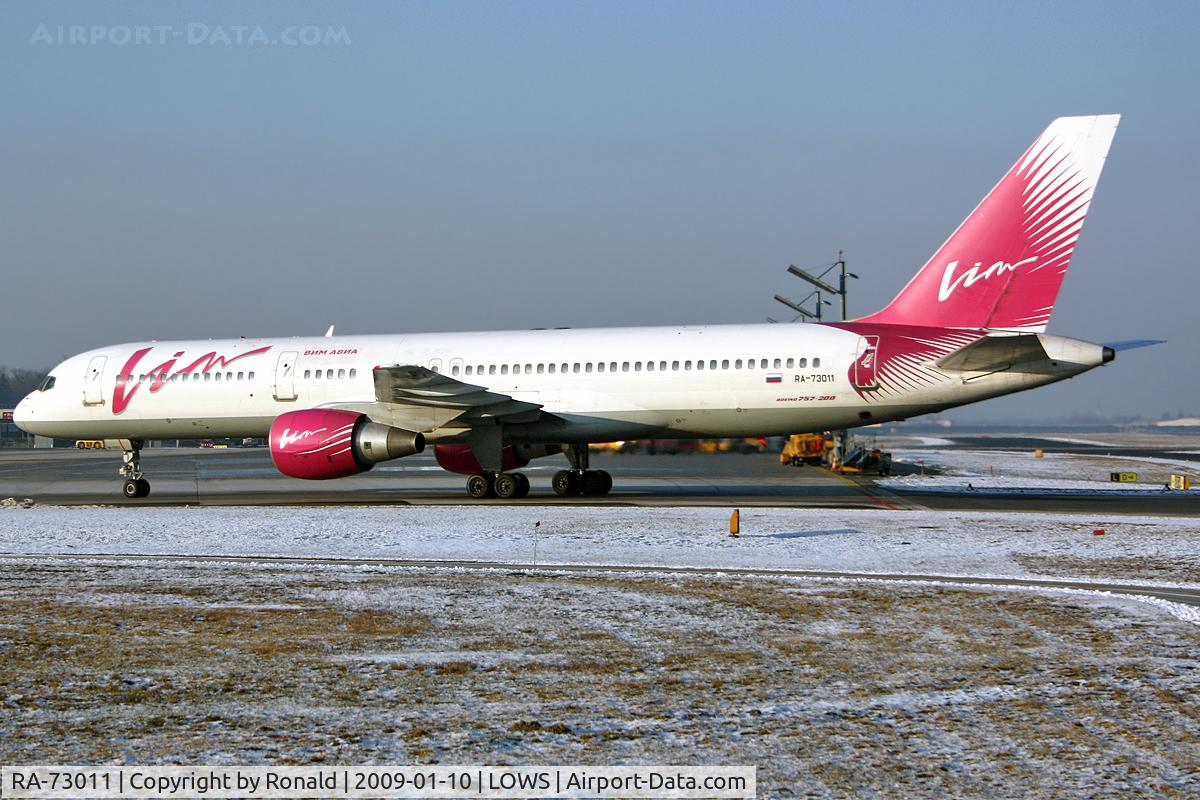 RA-73011, 1992 Boeing 757-230 C/N 25439, at lows