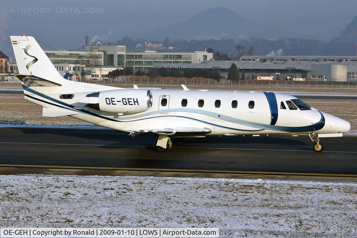 OE-GEH, 2008 Cessna 560XLS Citation Excel C/N 560-5755, at lows