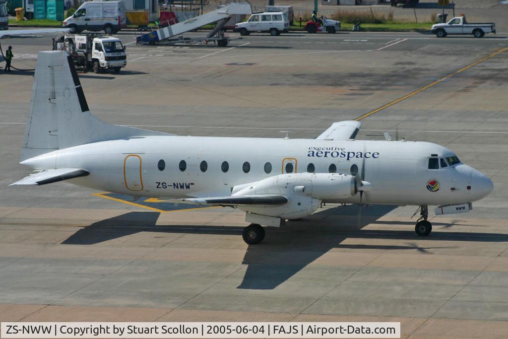 ZS-NWW, 1981 Hawker Siddeley HS.748 Series 2B C/N 1786, Executive Aerospace