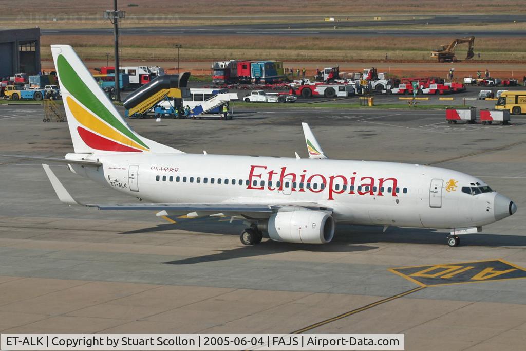ET-ALK, Boeing 737-760 C/N 33764, Ethiopian