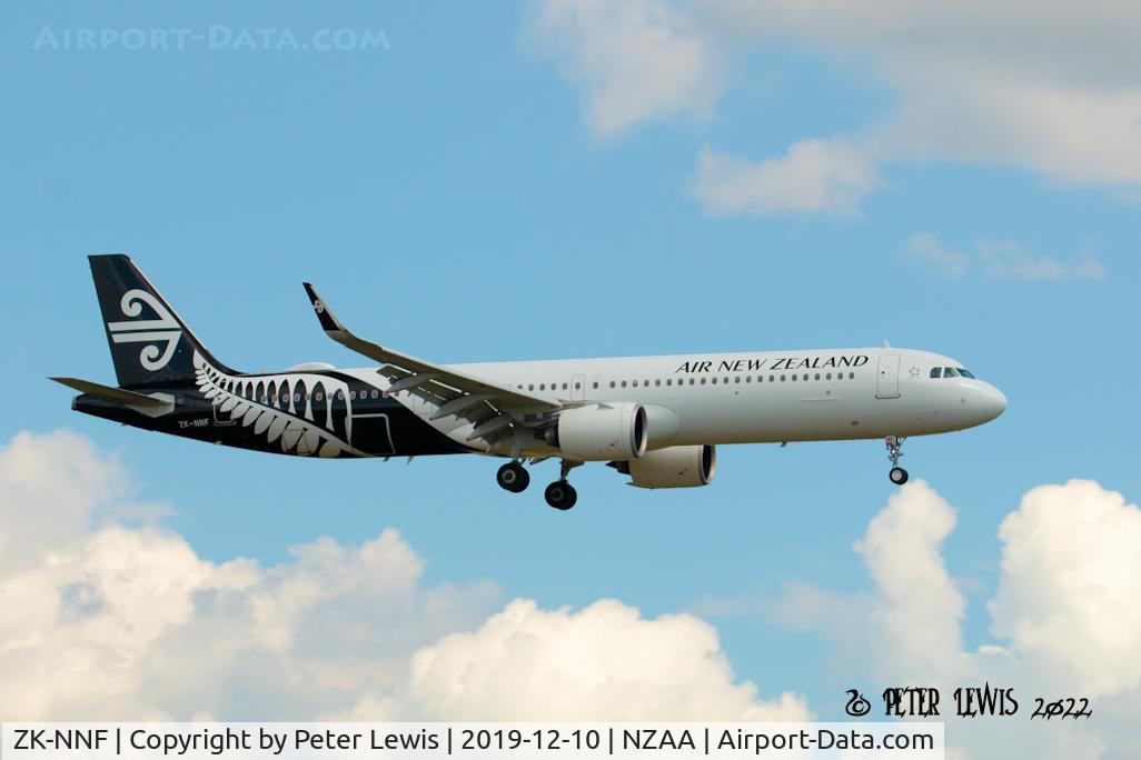 ZK-NNF, 2019 Airbus A321-271NX C/N 8839, Air New Zealand Ltd., Auckland