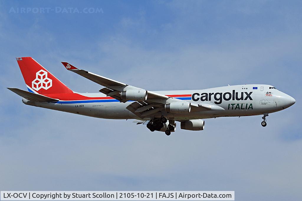 LX-OCV, 1999 Boeing 747-4R7F/SCD C/N 29731, Cargolux