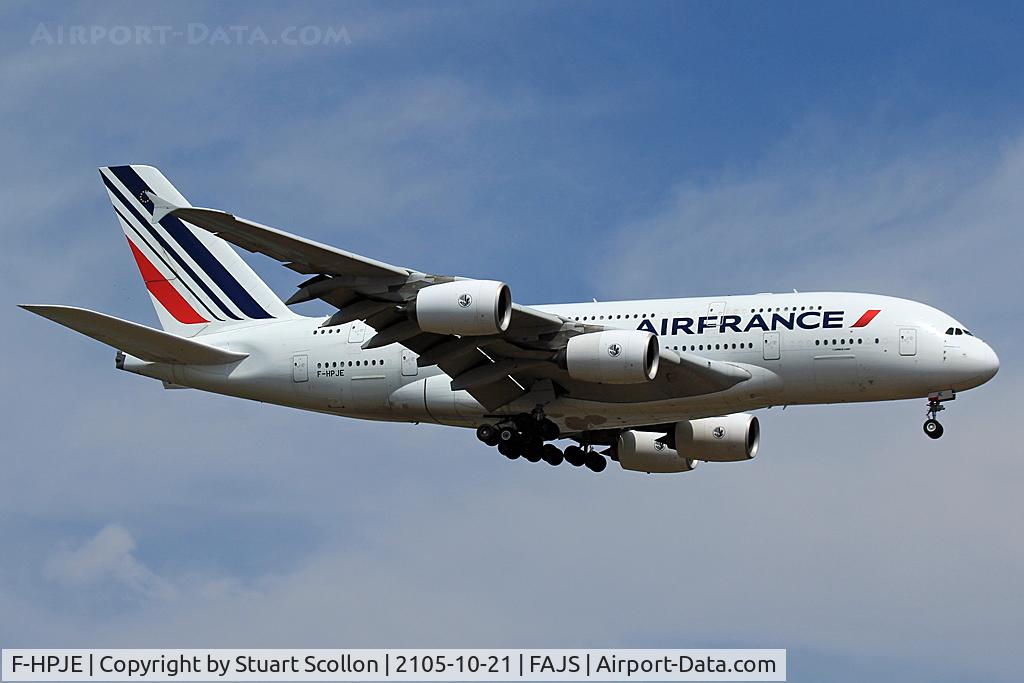 F-HPJE, 2010 Airbus A380-861 C/N 052, Air France