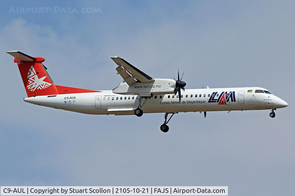 C9-AUL, 2000 De Havilland Canada DHC-8-402Q Dash 8 C/N 4019, LAM JNB