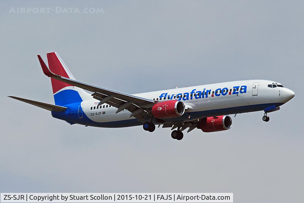 ZS-SJR, 2002 Boeing 737-844 C/N 32631, Fly Safair