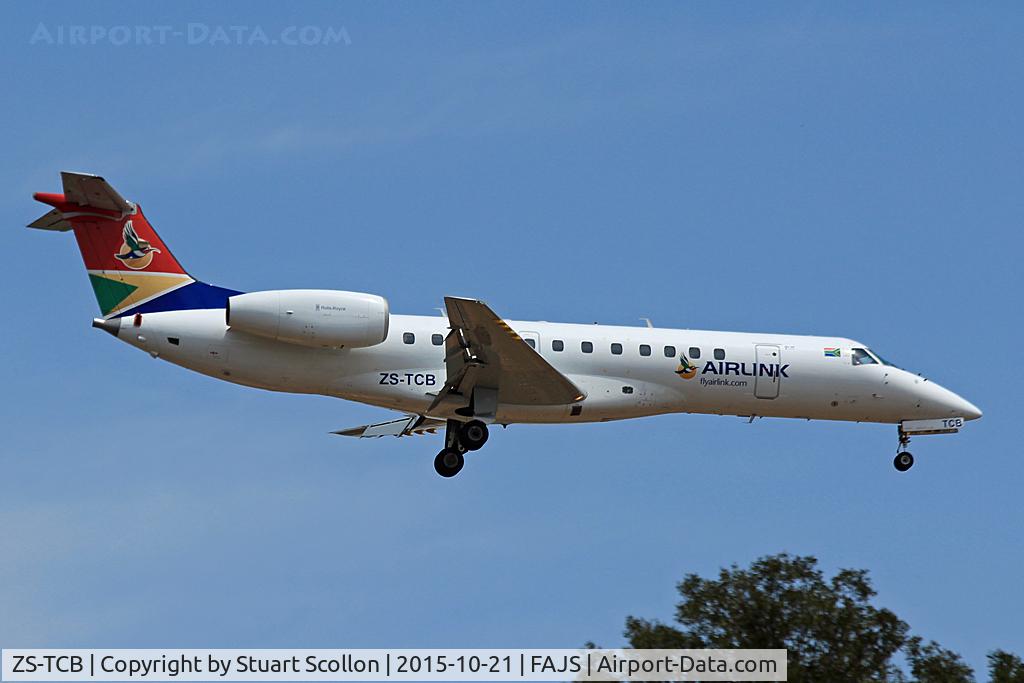 ZS-TCB, 1999 Embraer ERJ-135ER (EMB-135ER) C/N 145210, Airlink