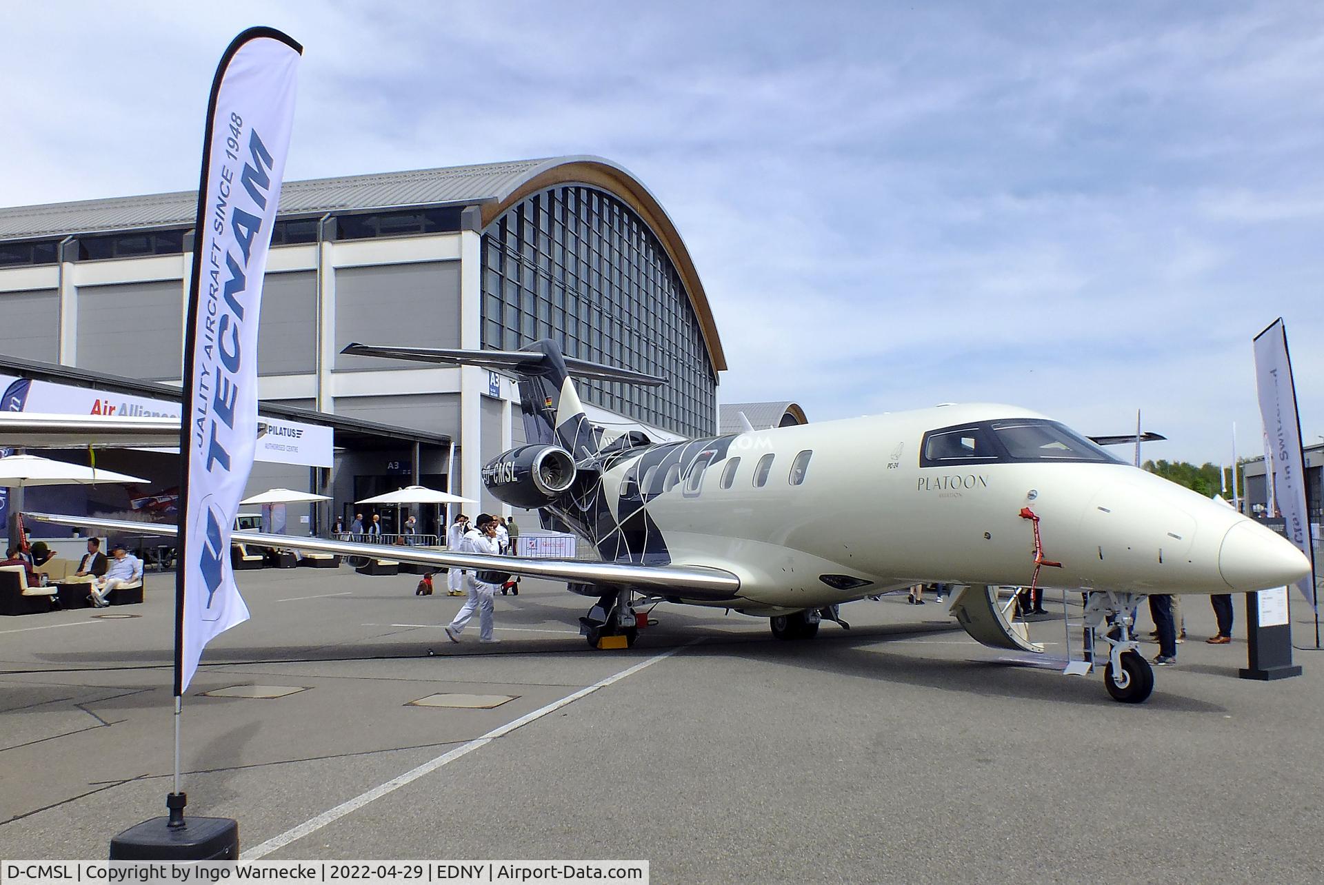 D-CMSL, 2021 Pilatus PC-24 C/N 266, Pilatus PC-24 at the AERO 2022, Friedrichshafen