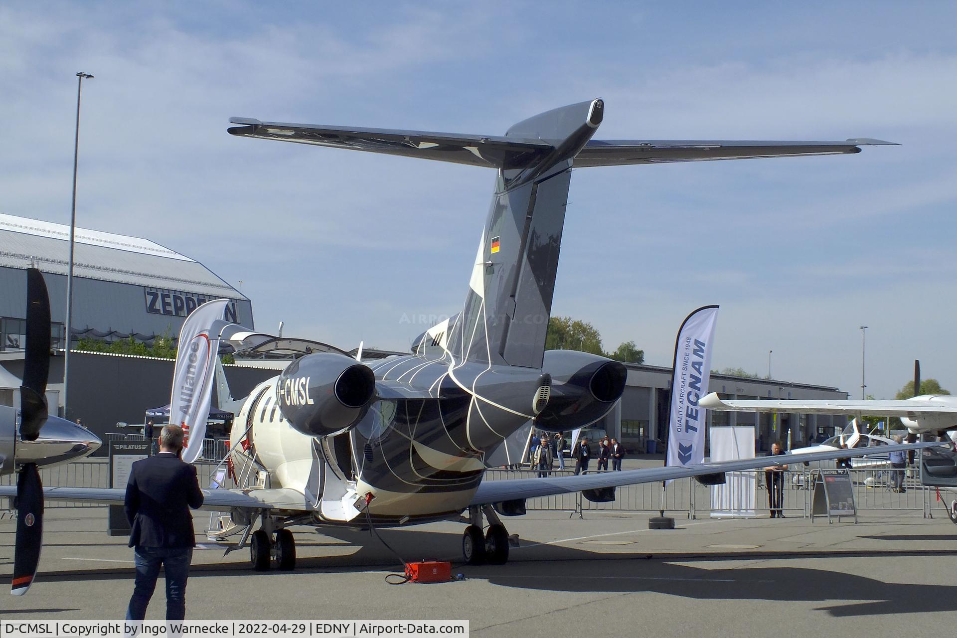 D-CMSL, 2021 Pilatus PC-24 C/N 266, Pilatus PC-24 at the AERO 2022, Friedrichshafen