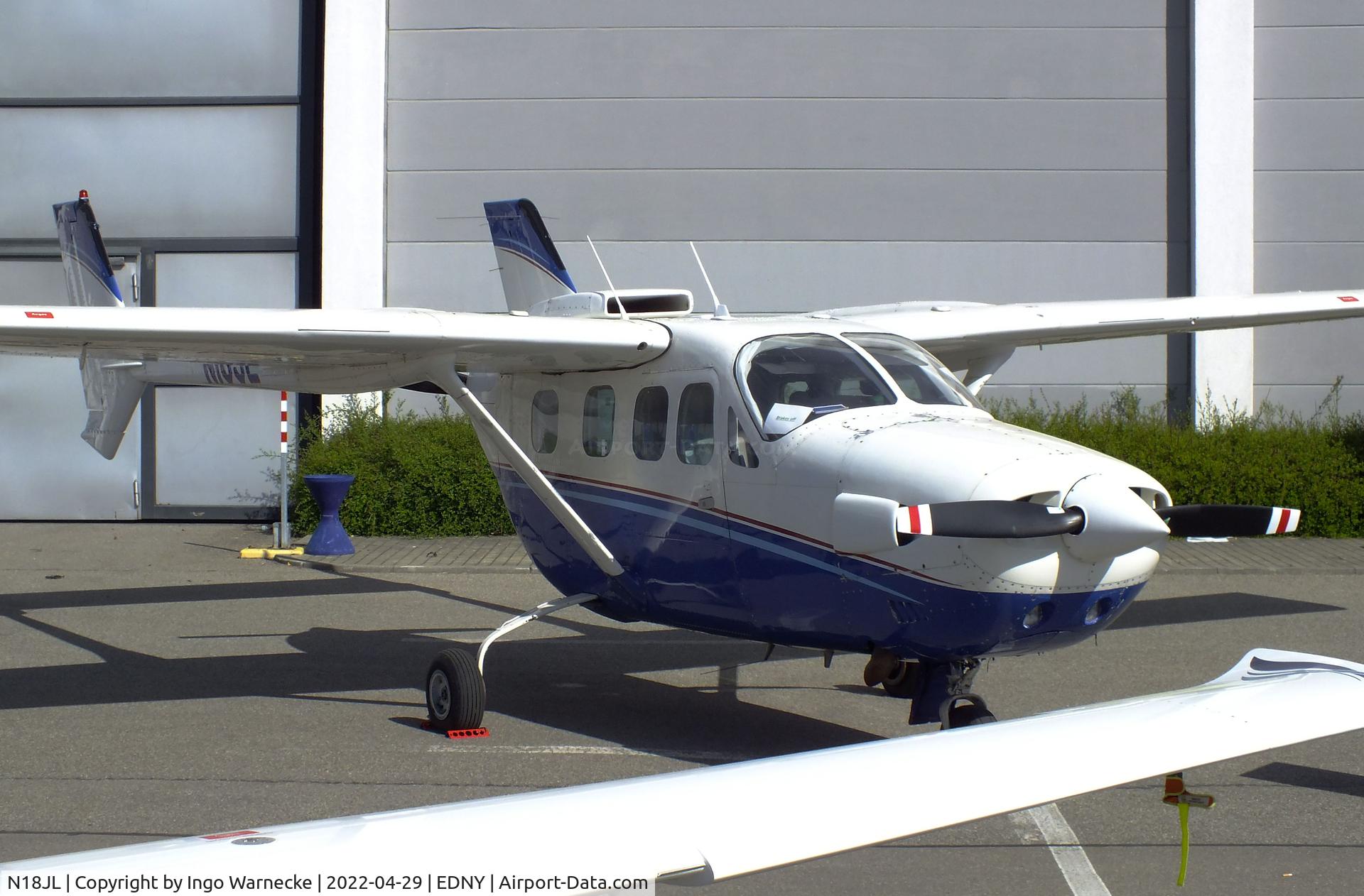 N18JL, 1974 Cessna T337G Turbo Super Skymaster C/N P337-0165, Cessna T337G Pressurized Skymaster at the AERO 2022, Friedrichshafen