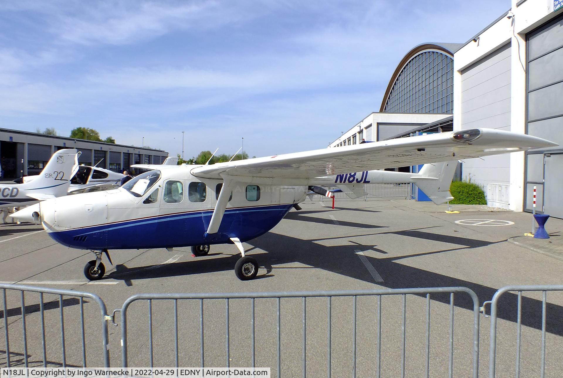 N18JL, 1974 Cessna T337G Turbo Super Skymaster C/N P337-0165, Cessna T337G Pressurized Skymaster at the AERO 2022, Friedrichshafen
