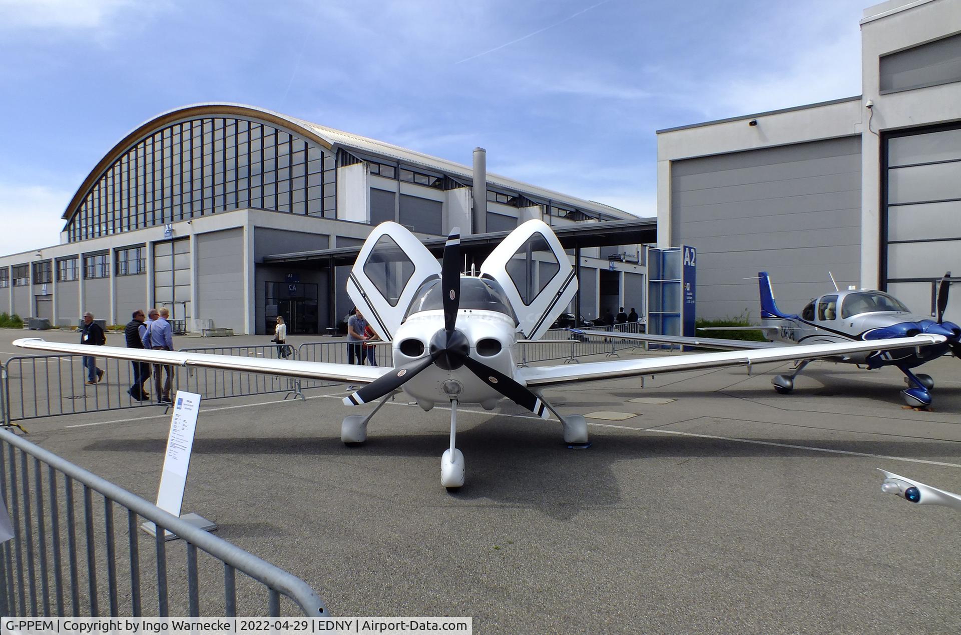G-PPEM, 2010 Cirrus SR22 C/N 3639, Cirrus SR22 at the AERO 2022, Friedrichshafen