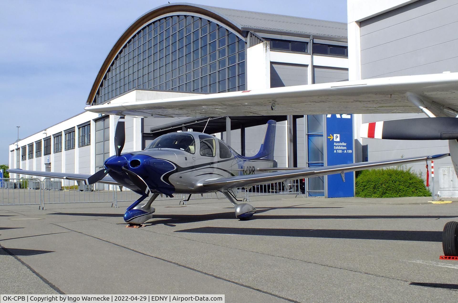 OK-CPB, 2014 Cirrus SR-22T GTS Platinum C/N 993, Cirrus SR22T GTS Platinum at the AERO 2022, Friedrichshafen