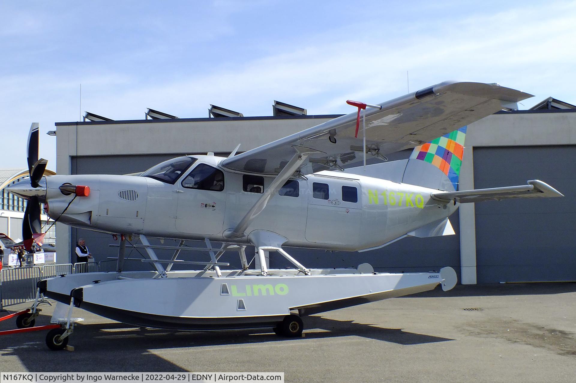 N167KQ, 2016 Quest Kodiak 100 C/N 100-0167, Quest Kodiak 100 on amphibious floats at the AERO 2022, Friedrichshafen