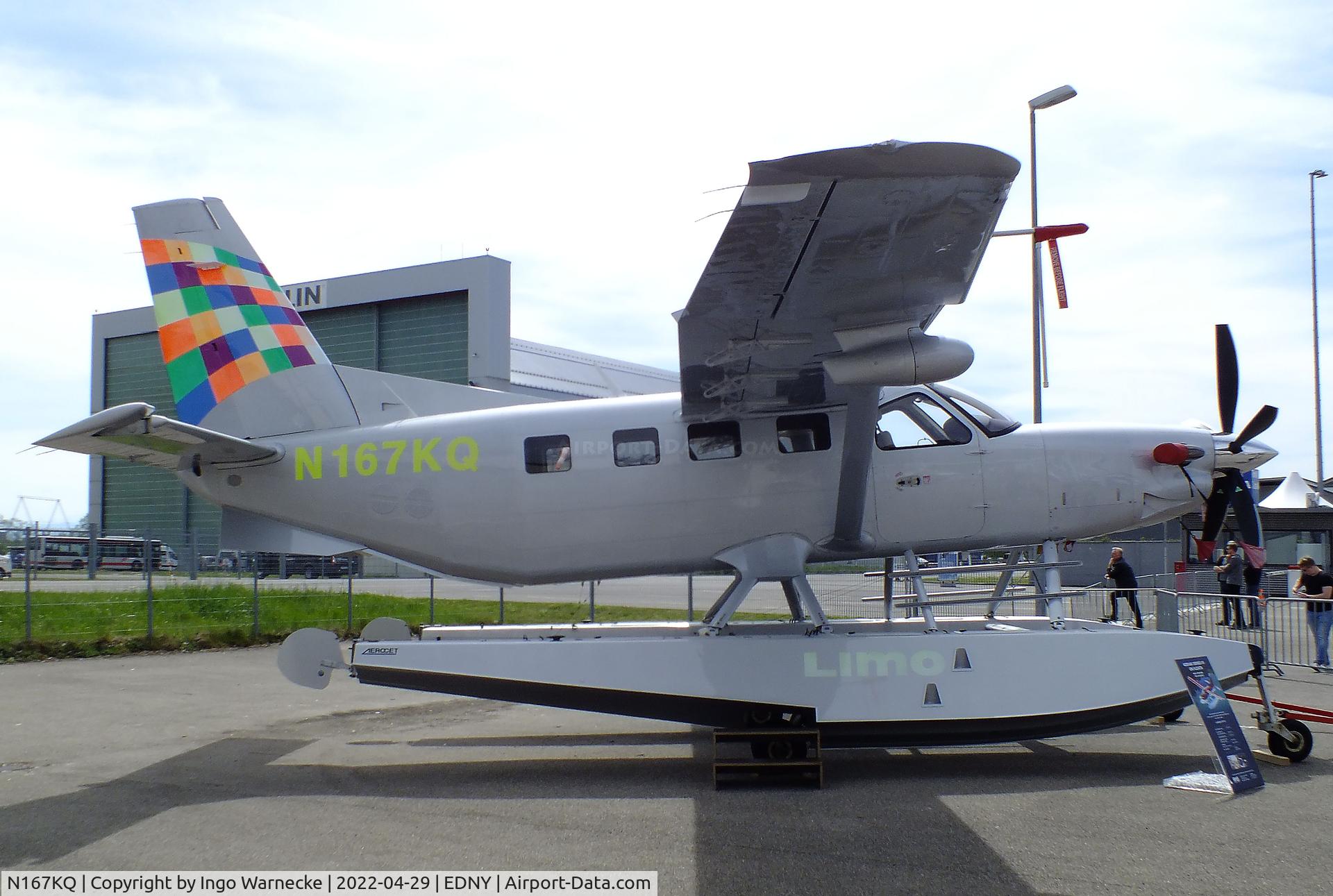 N167KQ, 2016 Quest Kodiak 100 C/N 100-0167, Quest Kodiak 100 on amphibious floats at the AERO 2022, Friedrichshafen