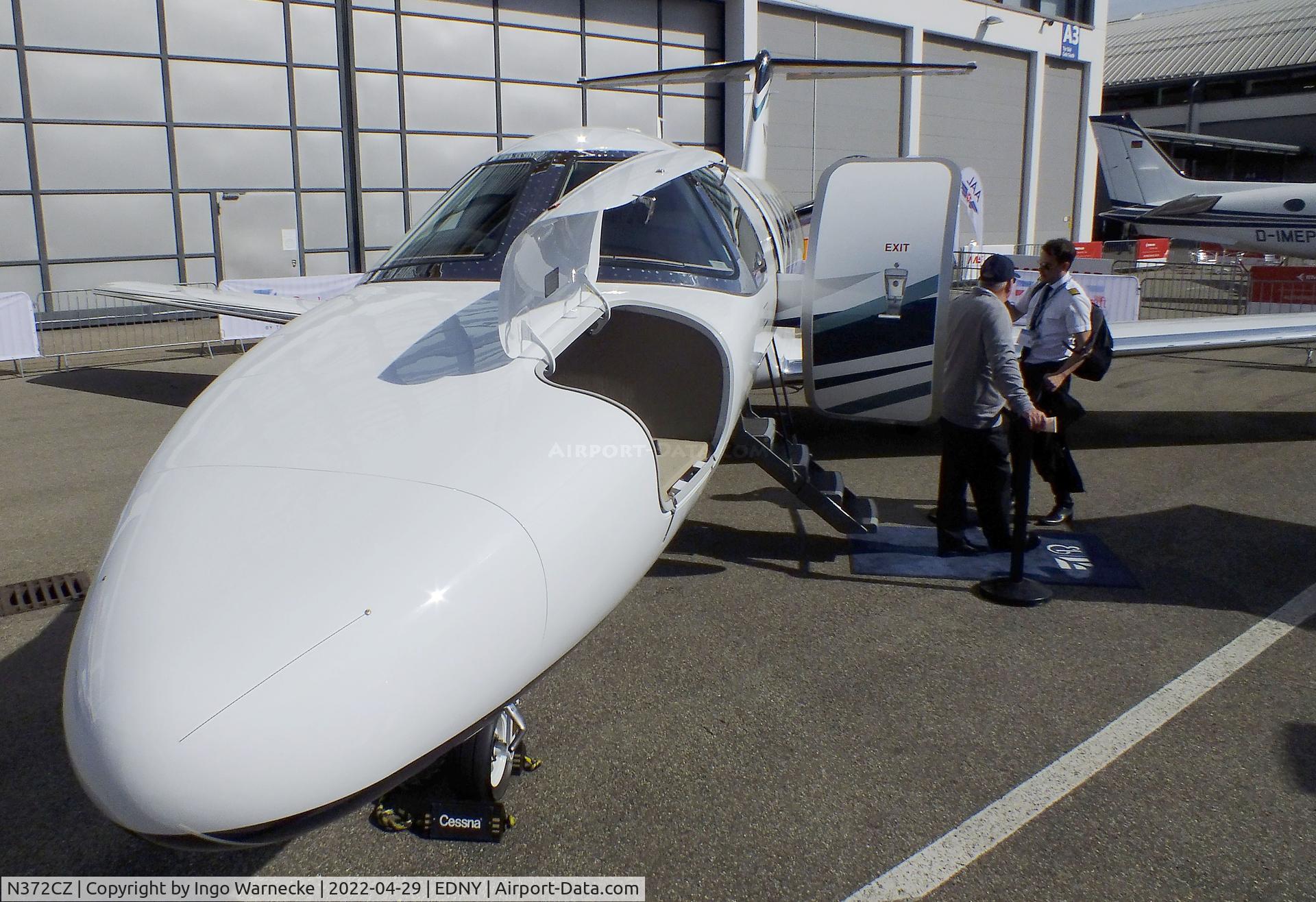 N372CZ, 2022 Cessna 525C CitationJet CJ4 CitationJet CJ4 C/N 525C-0372, Cessna 525C CitationJet CJ4 at the AERO 2022, Friedrichshafen