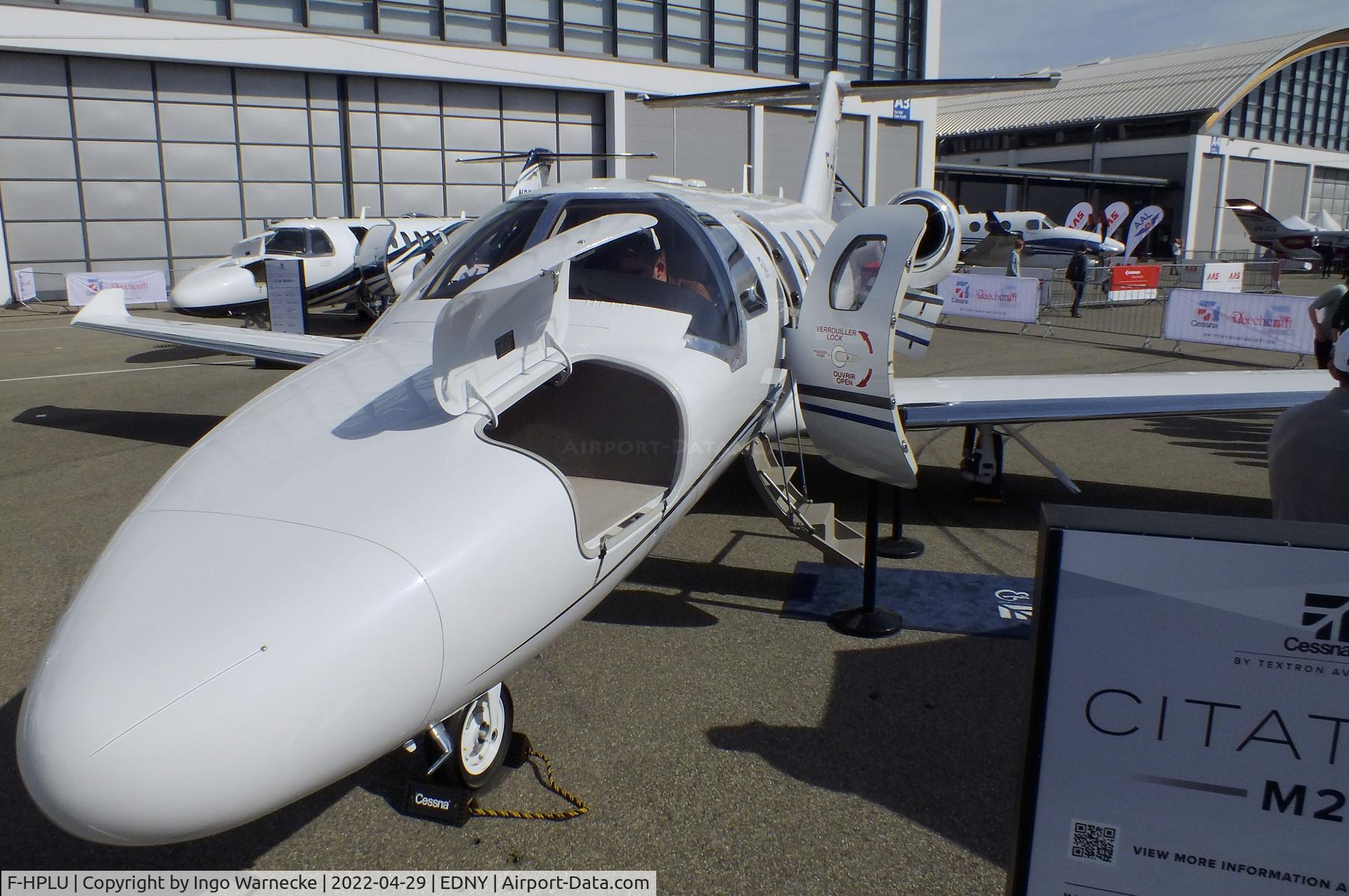 F-HPLU, 2021 Cessna 525 Citation M2 C/N 525-1091, Cessna 525 Citation M2 at the AERO 2022, Friedrichshafen