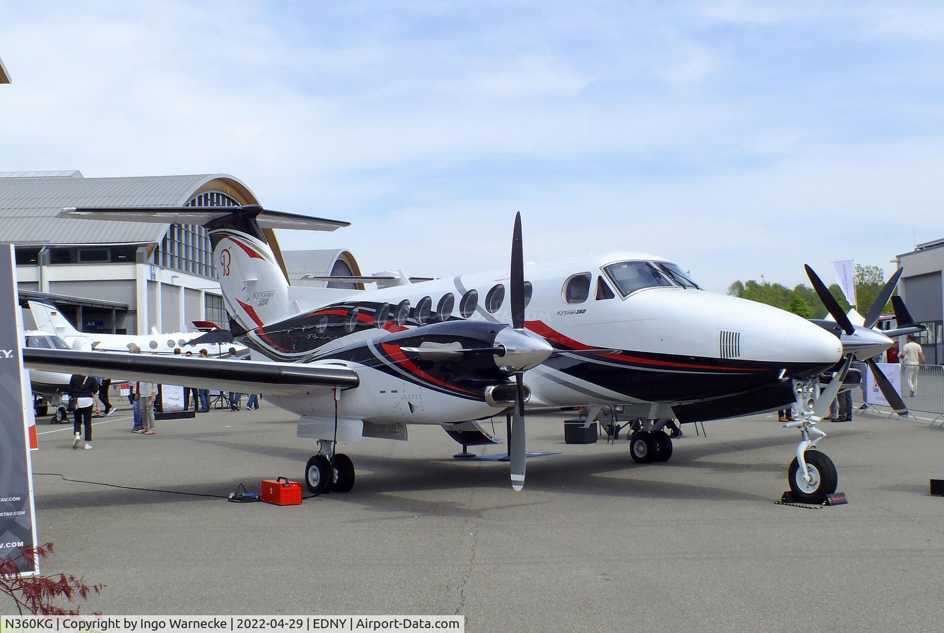 N360KG, 2021 Beech B300 King Air C/N FL-1246, Beechcraft Super King Air 360 the AERO 2022, Friedrichshafen