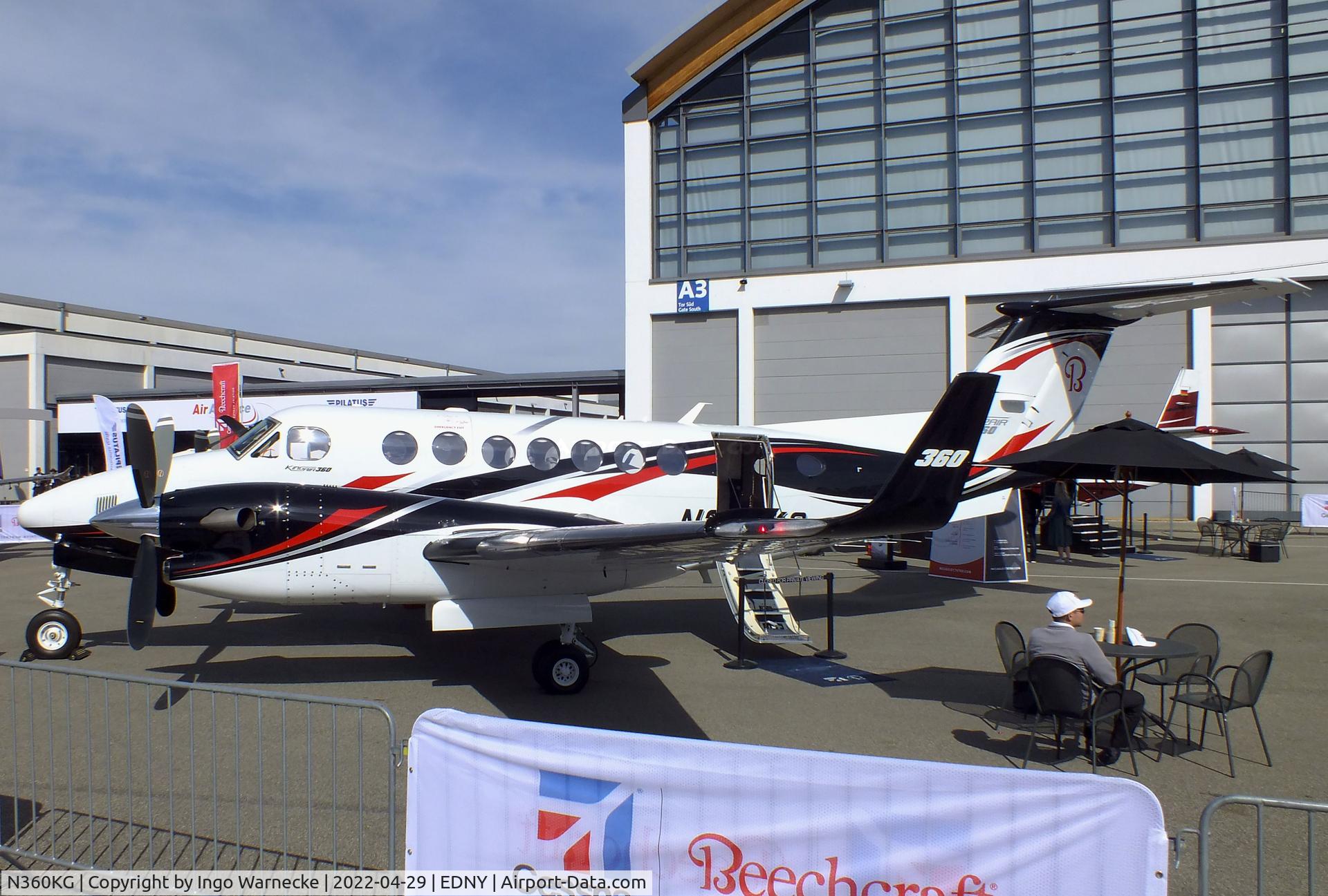 N360KG, 2021 Beech B300 King Air C/N FL-1246, Beechcraft Super King Air 360 the AERO 2022, Friedrichshafen