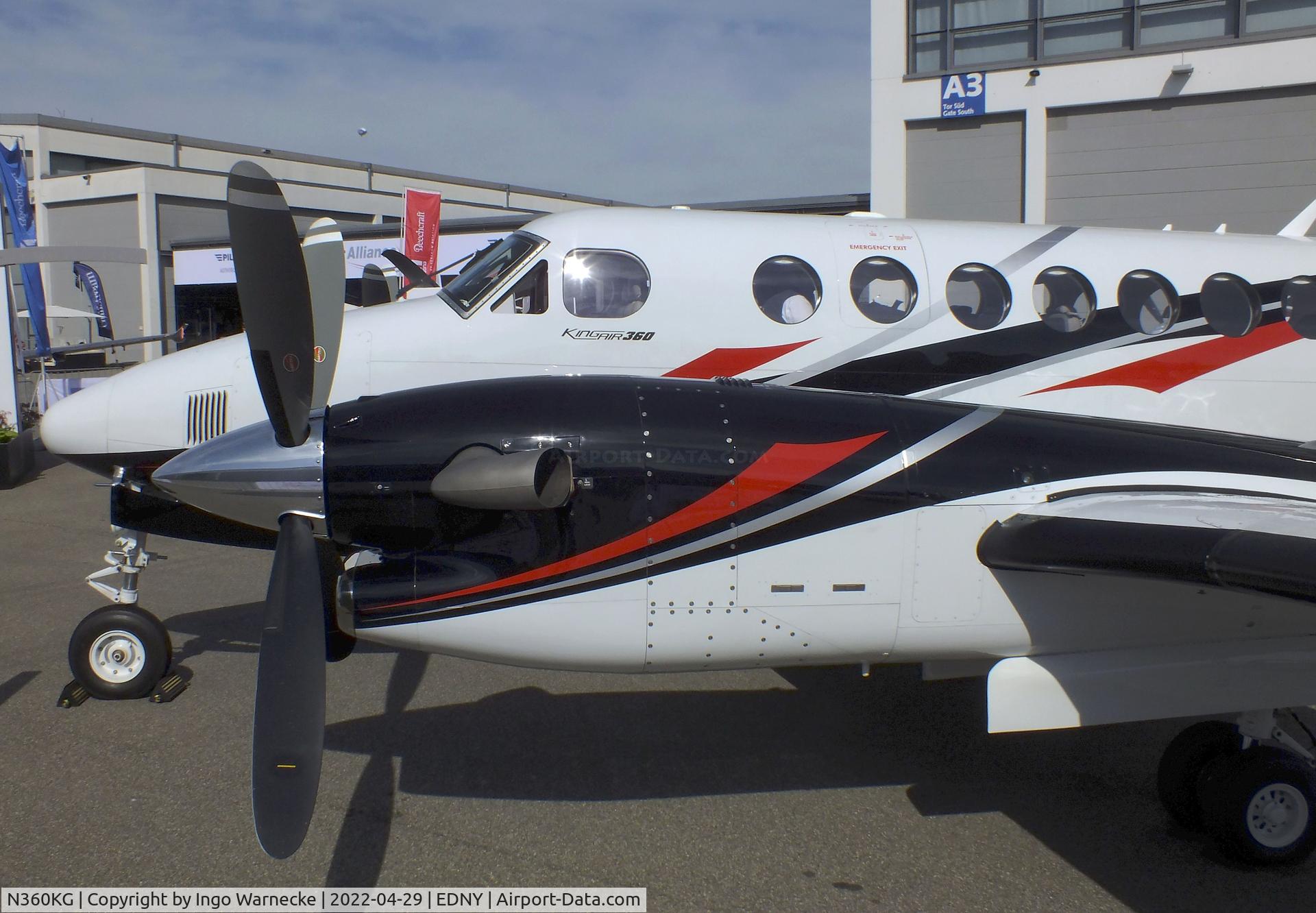 N360KG, 2021 Beech B300 King Air C/N FL-1246, Beechcraft Super King Air 360 the AERO 2022, Friedrichshafen