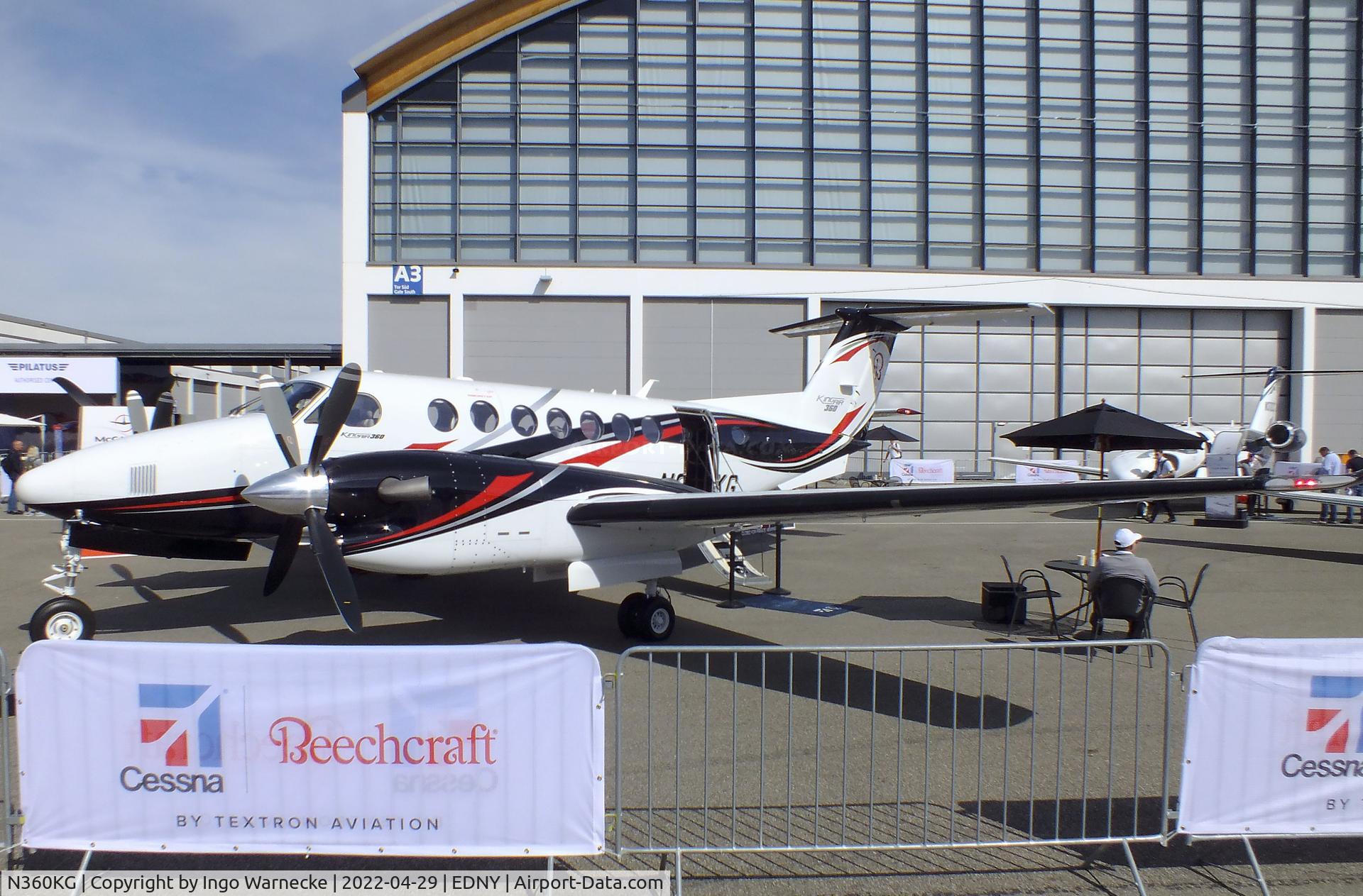 N360KG, 2021 Beech B300 King Air C/N FL-1246, Beechcraft Super King Air 360 the AERO 2022, Friedrichshafen