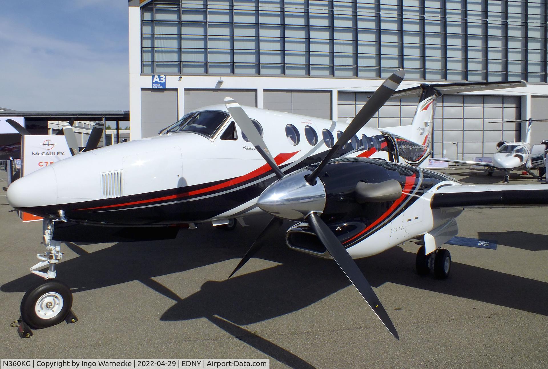 N360KG, 2021 Beech B300 King Air C/N FL-1246, Beechcraft Super King Air 360 the AERO 2022, Friedrichshafen