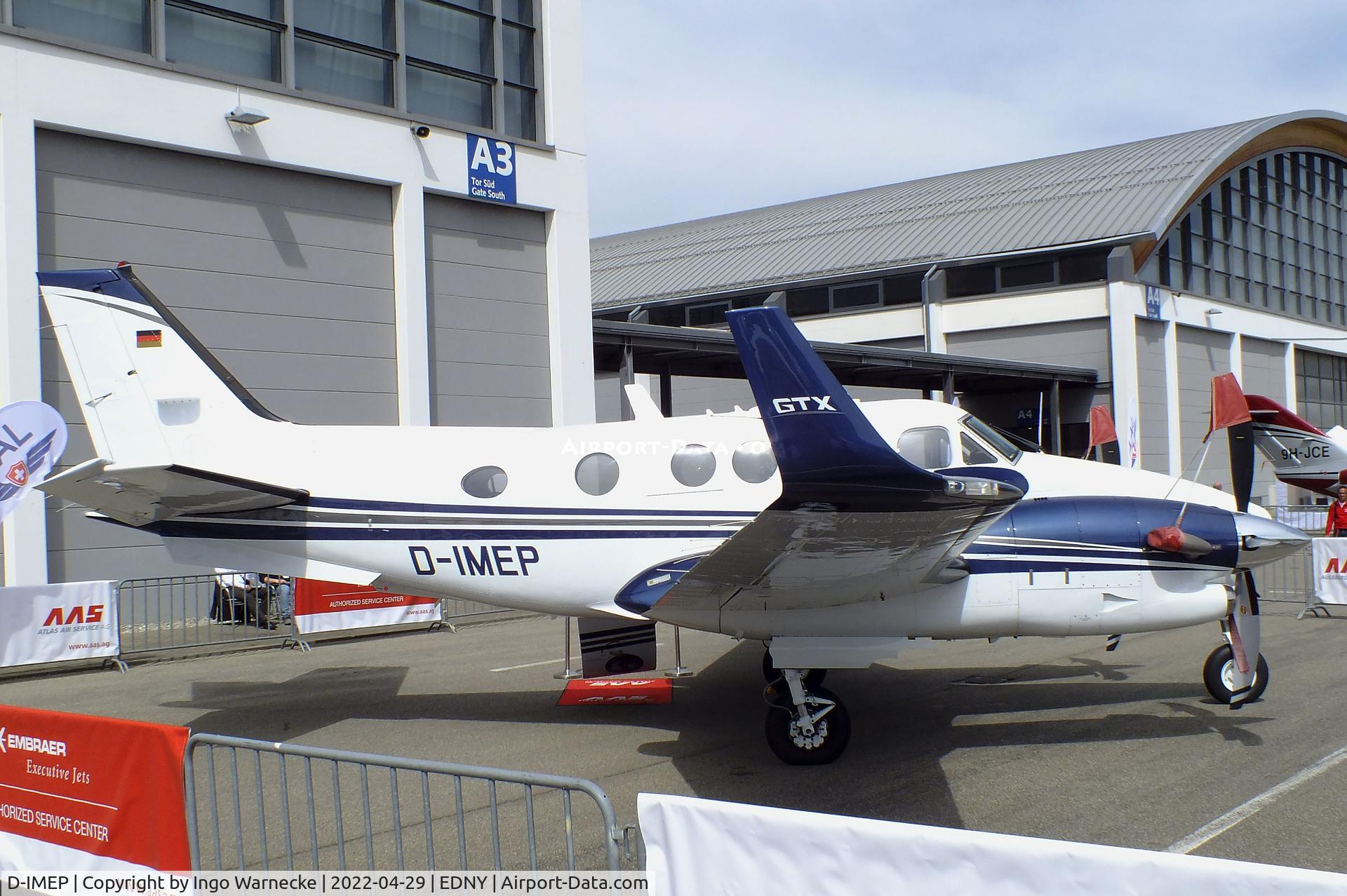 D-IMEP, 2011 Hawker Beechcraft C90GTI King Air King Air C/N LJ-2026, Hawker Beechcraft C90GTI King Air the AERO 2022, Friedrichshafen