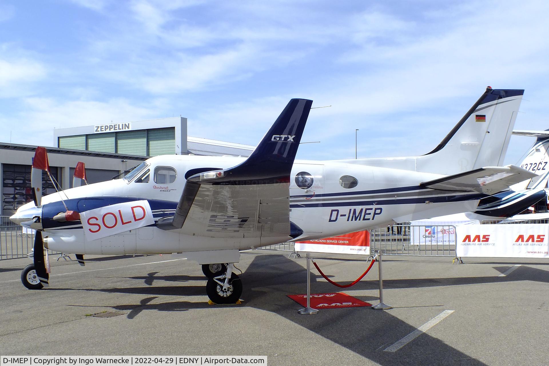 D-IMEP, 2011 Hawker Beechcraft C90GTI King Air King Air C/N LJ-2026, Hawker Beechcraft C90GTI King Air the AERO 2022, Friedrichshafen
