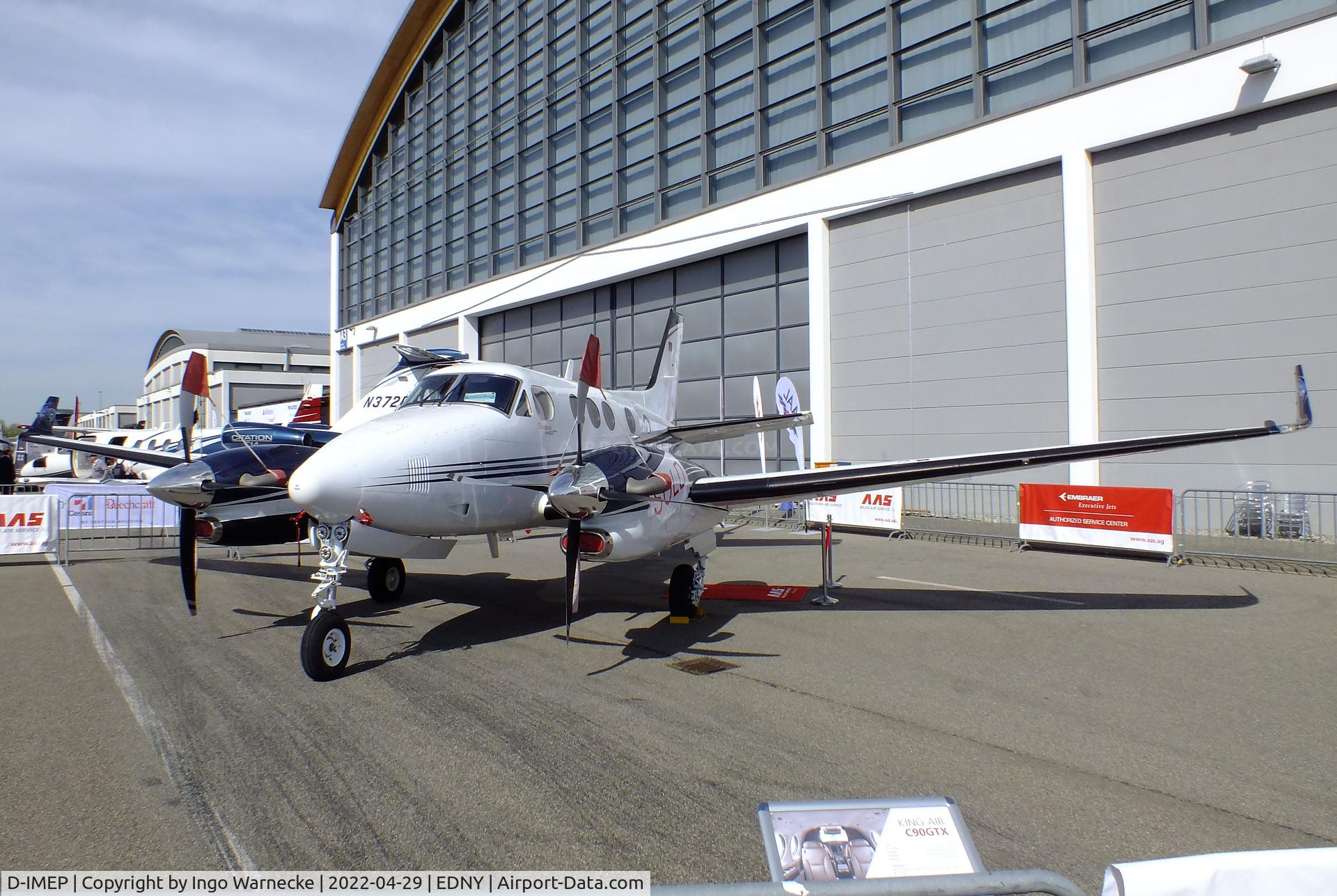 D-IMEP, 2011 Hawker Beechcraft C90GTI King Air King Air C/N LJ-2026, Hawker Beechcraft C90GTI King Air the AERO 2022, Friedrichshafen