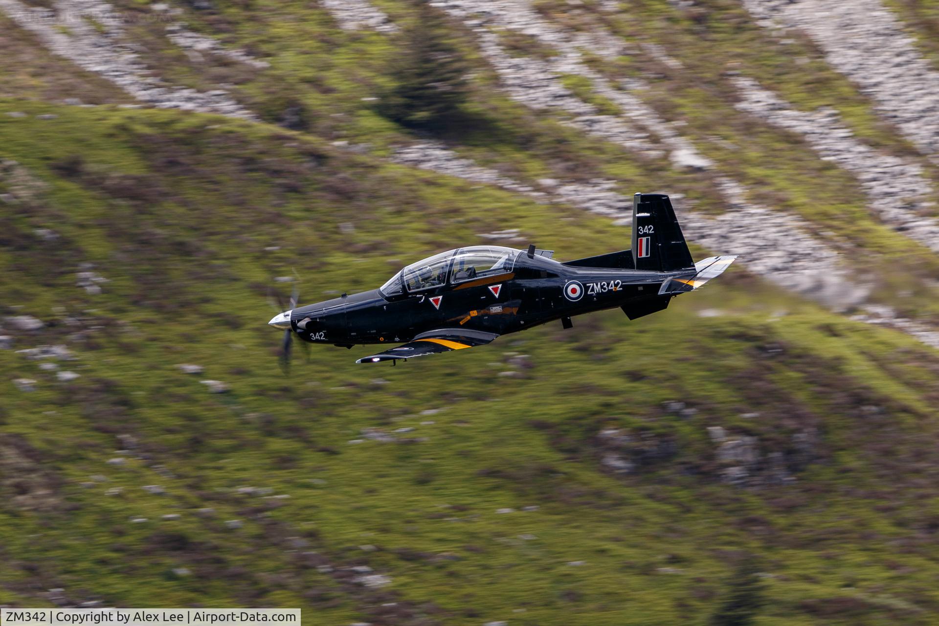 ZM342, 2020 Beechcraft T-6C Texan T.1 C/N PM-139, Through Cad East LFA7