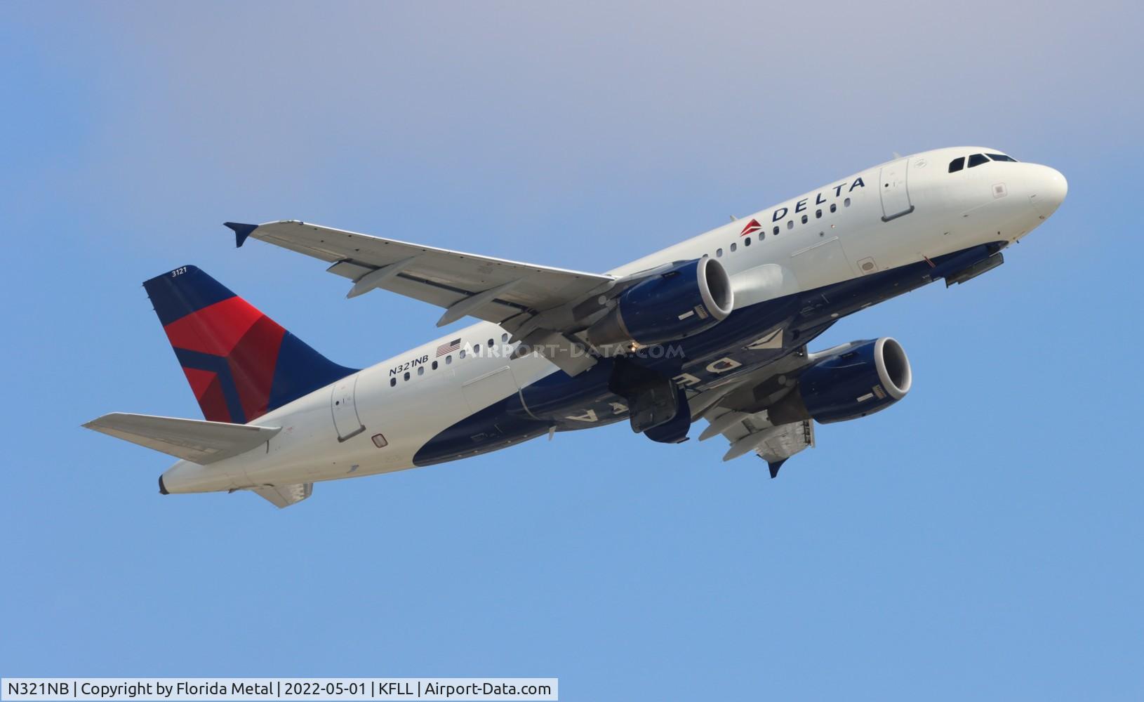 N321NB, 2001 Airbus A319-114 C/N 1414, FLL 2022
