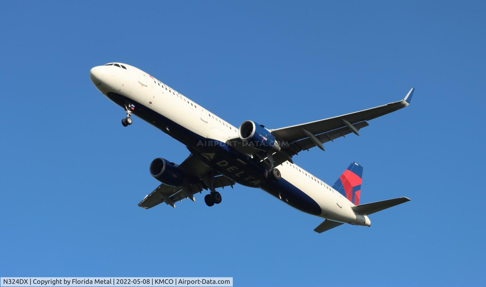 N324DX, 2017 Airbus A321-211 C/N 7765, MCO 2022