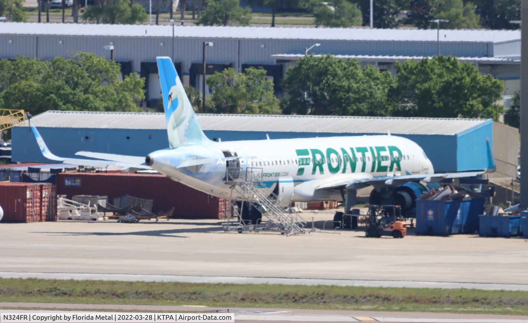 N324FR, 2017 Airbus A320-251N C/N 7967, TPA 2022