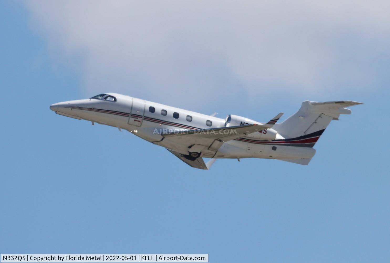 N332QS, 2014 Embraer EMB-505 Phenom 300 C/N 50500184, FLL 2022