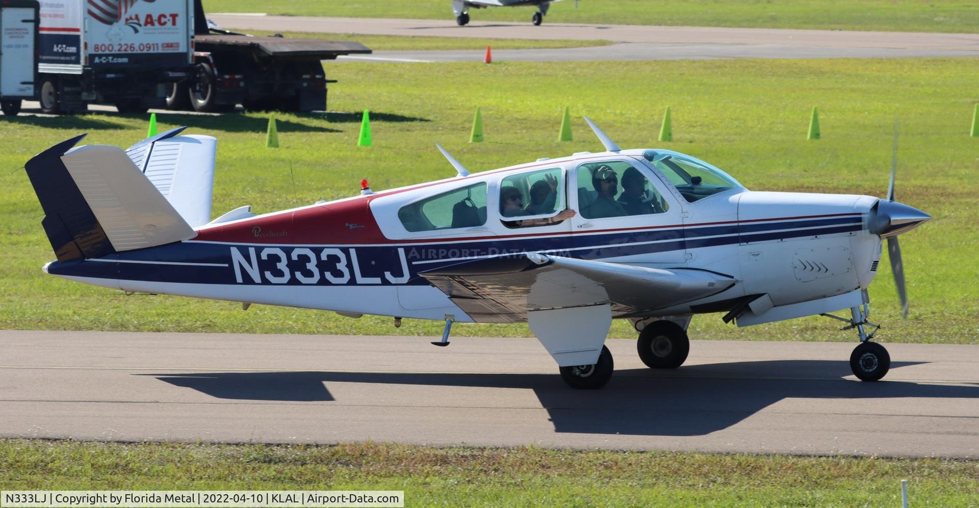 N333LJ, 1969 Beech V35A Bonanza C/N D-8969, Sun N fun 2022