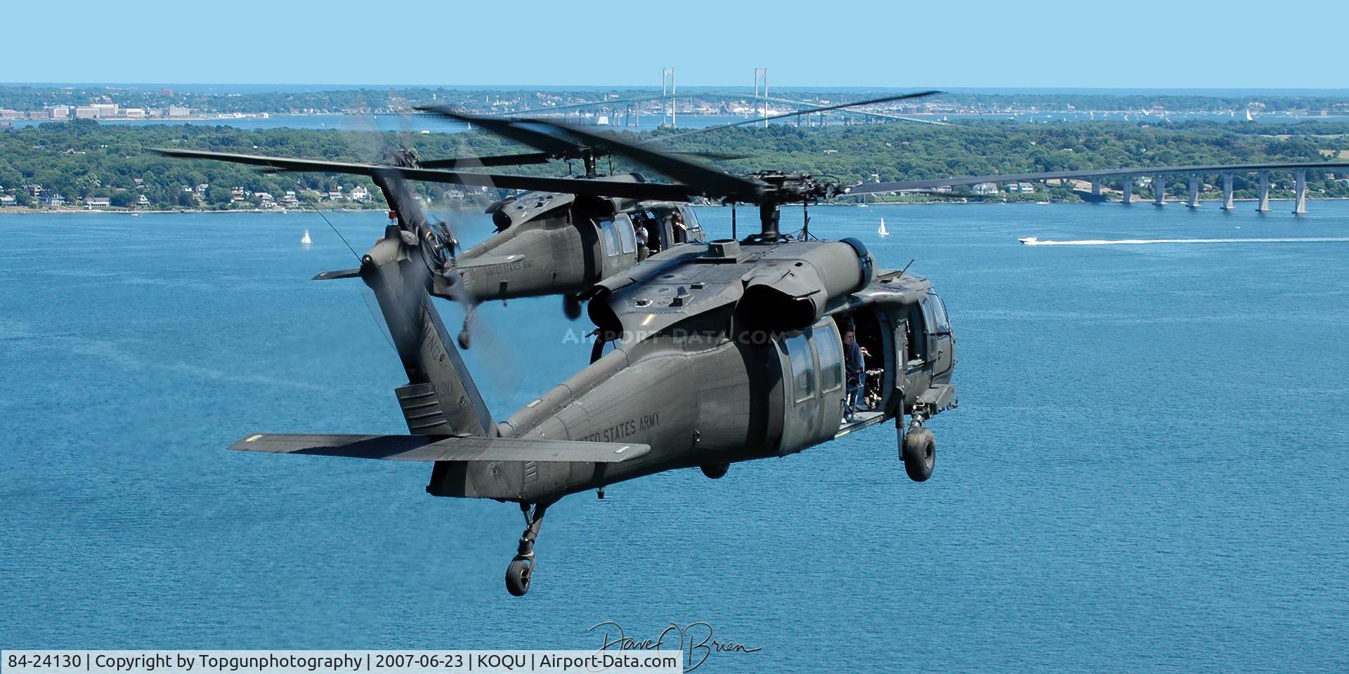 84-24130, 1984 Sikorsky UH-60A Blackhawk C/N 71.0094, Rhode Island Combined Arms Demo