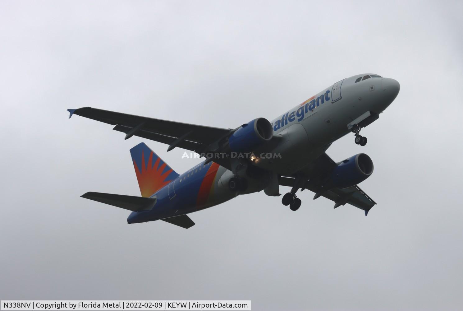 N338NV, 2004 Airbus A319-111 C/N 2378, EYW OFA 2022