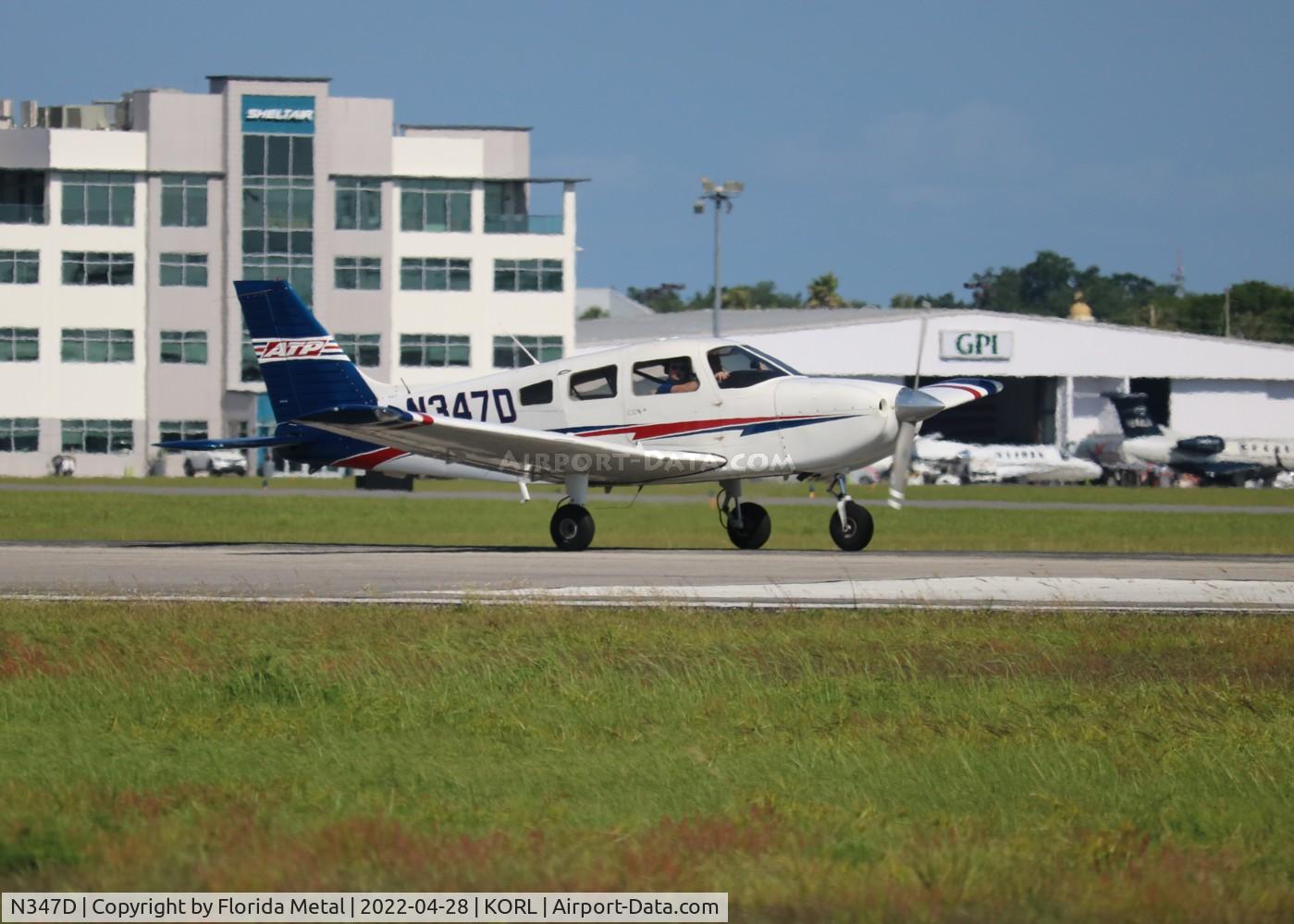 N347D, 2016 Piper PA-28-181 C/N 2843840, ORL 2022