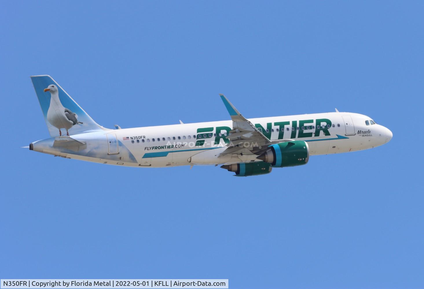 N350FR, 2019 Airbus A320-251N C/N 8857, Miracle