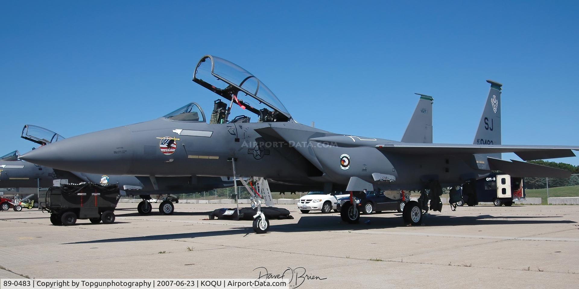 89-0483, 1989 McDonnell Douglas F-15E Strike Eagle C/N 1136/E111, Strike Eagle Demo