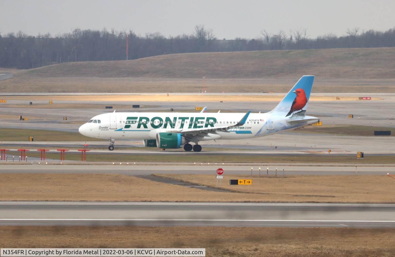 N354FR, 2019 Airbus A320-251N C/N 9026, Scarlet