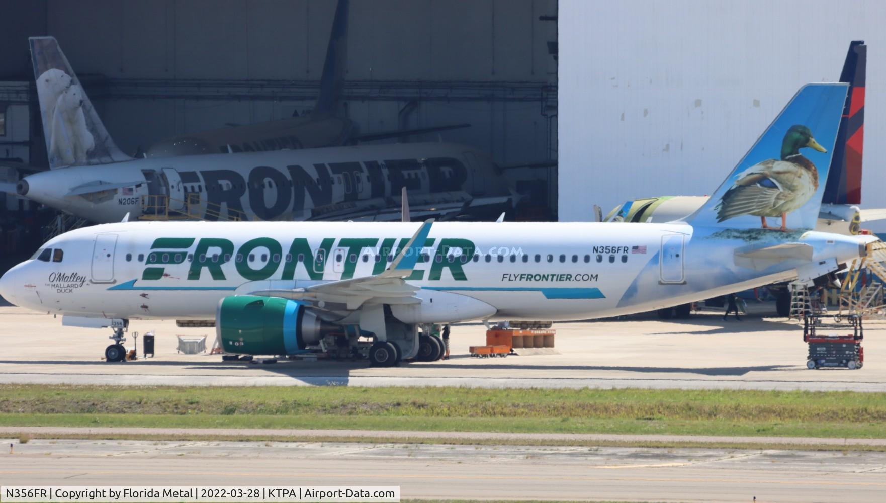 N356FR, 2019 Airbus A320-251NEO C/N 9065, TPA 2022