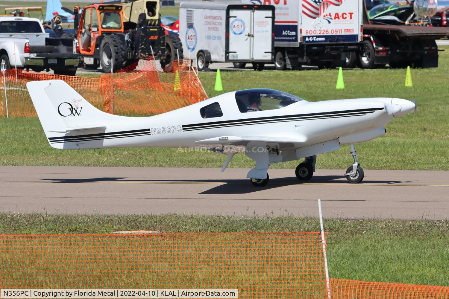 N356PC, 1998 Lancair 360 C/N PCD-001, Sun N Fun 2022