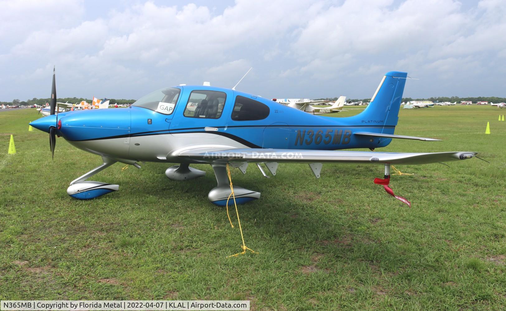 N365MB, 2016 Cirrus SR22 C/N 4349, Sun N Fun 2022 LAL
