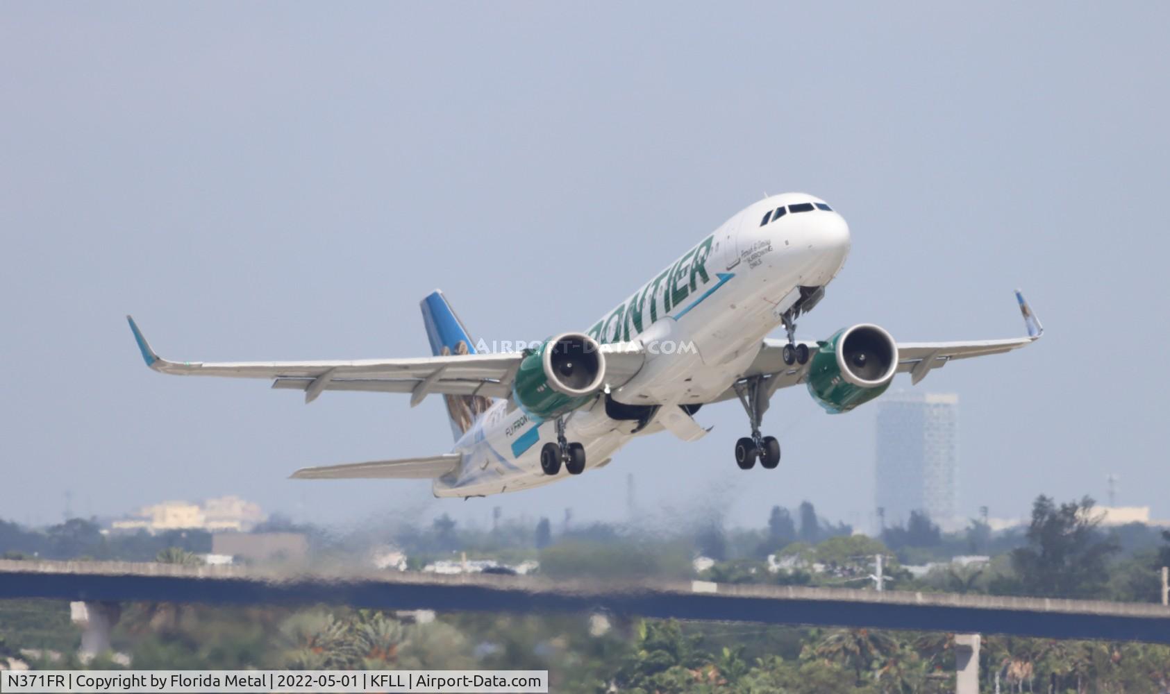 N371FR, 2020 Airbus A320-251N C/N 10089, FLL 2022