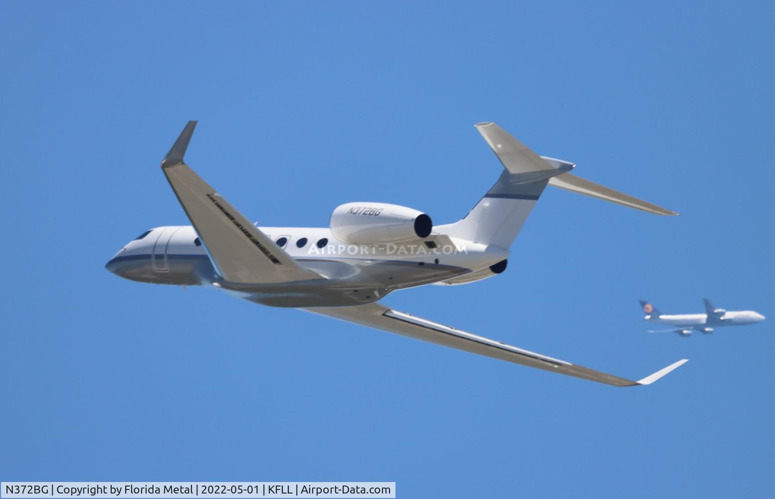 N372BG, 2019 Gulfstream Aerospace GVII-G600 C/N 73024, FLL 2022