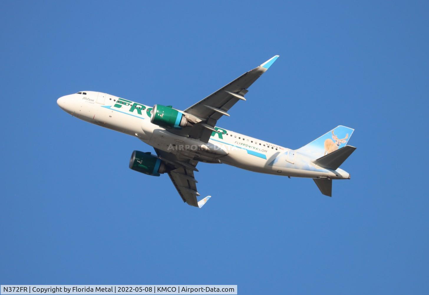 N372FR, 2020 Airbus A320-251N C/N 10119, Watson the Key Deer