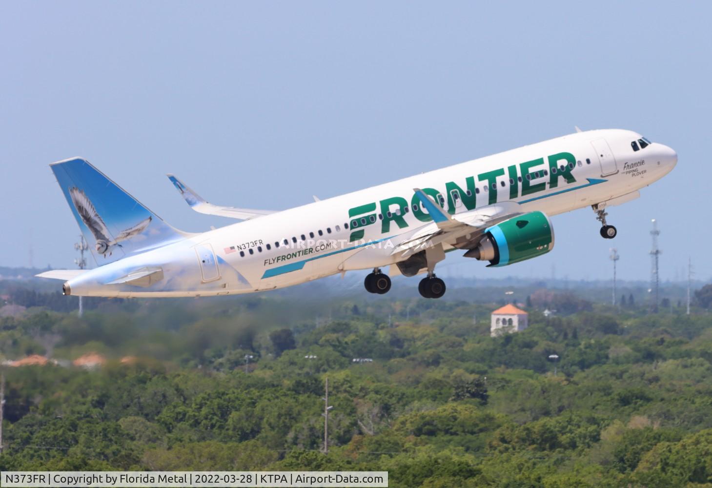 N373FR, 2021 Airbus A320-251N C/N 10451, TPA 2022