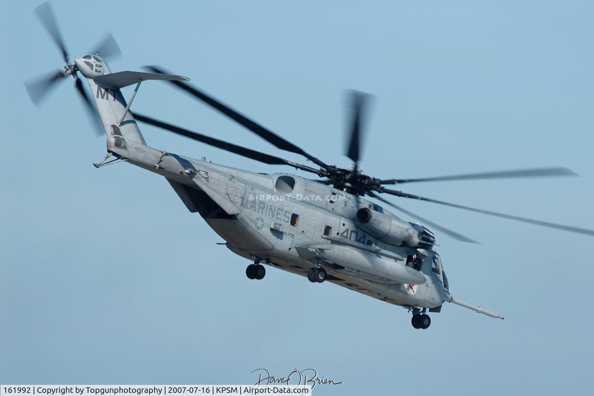 161992, Sikorsky CH-53E Super Stallion C/N 65469, heading back to Willow-Grove
