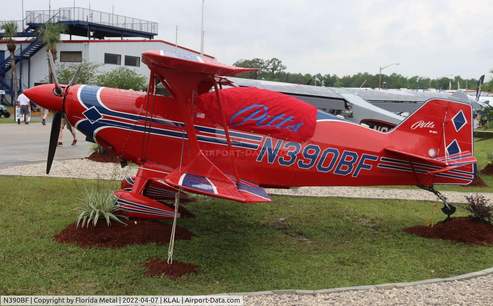 N390BF, Aviat Pitts S-2C Special C/N 6086, Sun N Fun LAL
